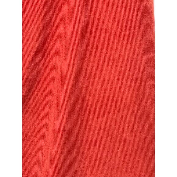NWT Universal Thread High Rise Corduroy Skinny Bootcut Jeans Orange Red 26 R - Picture 3 of 12